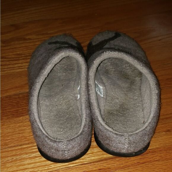 L.L. Bean Women's Daybreak Scuffs, Motif taupe chocolate dog - Picture 4 of 8